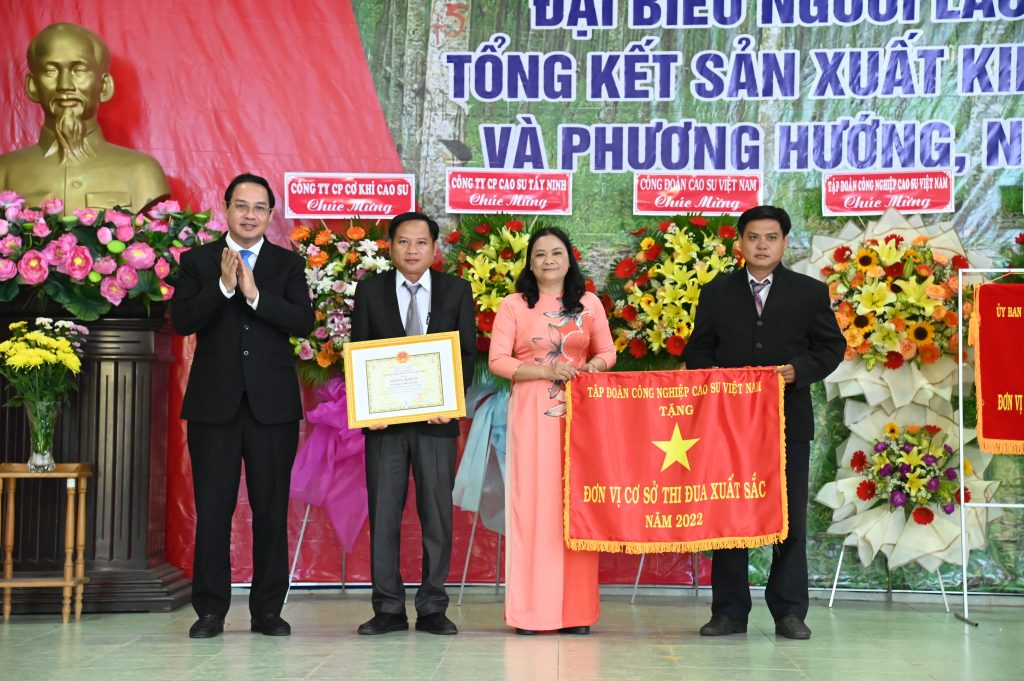 Các chỉ tiêu SXKD Cao su Tân Biên vượt trội